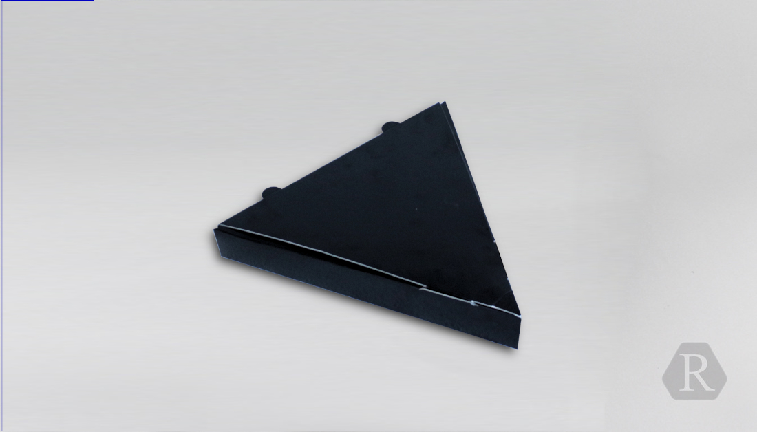 Caja Triangular para Pizza (50pzs)